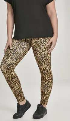Obrázok produktu pre Dámske legíny Urban Classics Ladies Pattern Leggings leo - M