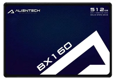 Obrázok produktu pre Alientech Bx160 SSD, 2,5", SATA, 512 GB, pevný disk pre desktopové počítače, NAS a PC