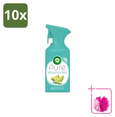 Produktbild von 10 x Air Wick Pure Raumspray - Melone & Gurke - 250 ml - Sparpackung - 10 Stücke