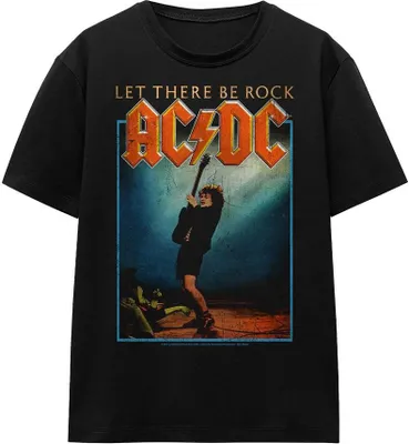 Obrázek produktu pro AC/DC - Tričko "Let There Be Rock" pro muže/dámy Uni TV15429 (S) (Black)