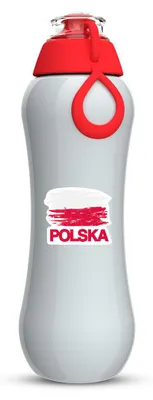 Zdjęcie produktu dla OUTLET Butelka Filtrująca Dafi SOFT Szaro-Makowa 0,5 l POLSKA z Wkładem