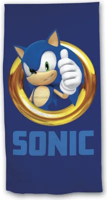 Obrázok produktu pre Bavlnená plážová osuška Ježko Sonic