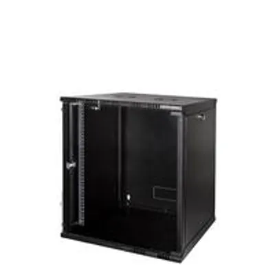 Obrázek produktu pro LogiLink W12B54B, Nástěnný regál, 12U, 50 kg, 19 kg, Černá