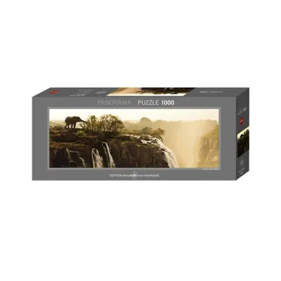 Produktbild von Panorama Puzzle Elephant 1000 Teile