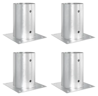 Immagine prodotto di Ancora rotonda per terreno 4 pcs Argento 15 x 15 x 15 cm