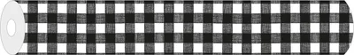 Produktbild von Sovie HORECA Papier-Tischdeckenrolle Karo in Schwarz aus Papier 120 cm x 25 m, 1 Stück