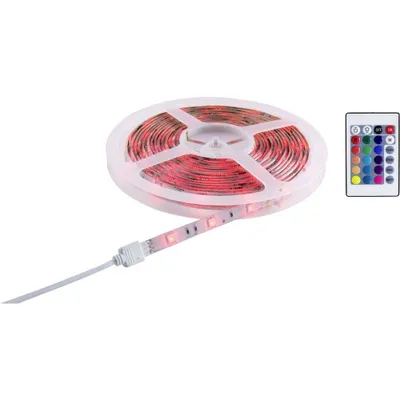 Produktbild von Sygonix SY-5224778 LED-Streifen-Basisset mit Stecker 230 V 5 m RGB 1 St.