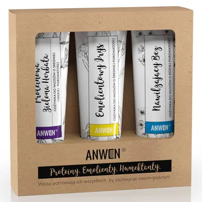 Produktbild von ANWEN FÜR MITTLERE POROSITÄT - veganes Set von