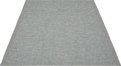 Produktbild von FLOORNOVO In- & Outdoor Teppich Türkis Fischgrätmuster - 200 x 140 cm - Flachgewebe für Garten Balkon Terrasse und Innenbereich - Robust & Pflegeleicht - einsetzbar im Innen- und Außenbereich