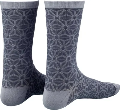 Produktbild von Supacaz Uni Socken Supasox Asanoha , Gunmetal, 37-42