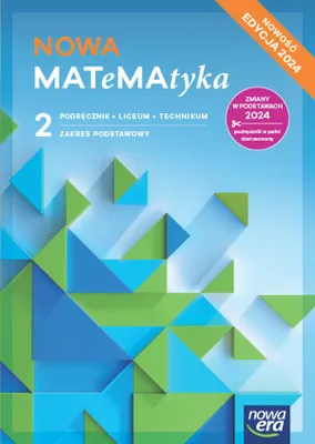 Obrázok produktu pre Nowa MATeMAtyka 2. Podręcznik dla liceum i technikum. Zakres podstawowy. Edycja 2024