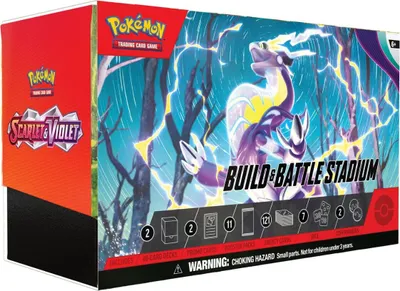 Produktbild von Pokémon Scarlet & Violet Build & Battle Stadium Englisch