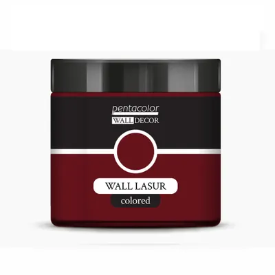 Produktbild von PENTART Wandlasur, Farbig 500 ml, Bordeaux