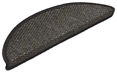 Image de vidaXL Tapis d'escalier Autoadhésif Sisal 15 pcs. 56x17x3 cm Anthracite