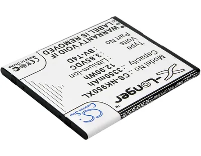 Obrázok produktu pre TECHTEK Batéria kompatibilná s [Microsoft] Cityman, Lumia 950 XL, Lumia 950 XL Dual SIM, pre [Nokia] Cityman, Lumia 950 XL, Lumia 950 XL Dual SIM n