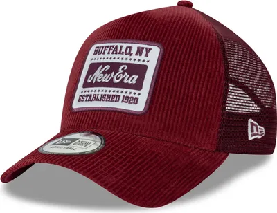Produktbild von New Era 9FORTY A-Frame Trucker Cap Script Logo Patch Cord red