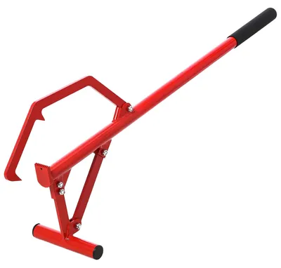 Produktbild von Timberjack Baumstammheber - Holzheber und Kantenzieher - 130 cm Stahl - Schwerlastausführung - Rutschfester Griff - Zum Anheben und Rollen von Stämmen - Rot