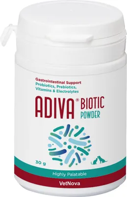 Zdjęcie produktu dla ADIVA® Biotic Powder - wsparcie probiotyczne dla psów, 30g