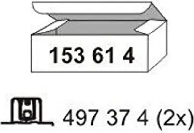 Immagine prodotto di Kit di montaggio ERNST, silenziatore Articolo: 153614
