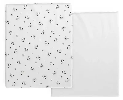 Produktbild von Spannbettlaken für das Next2me Panda Babybett - Chicco