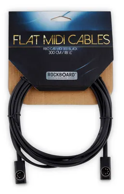 Obrázek produktu pro RockBoard Flat MIDI 3 m MIDI kabel