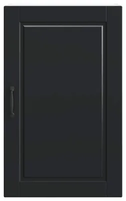 Zdjęcie produktu dla Szafka kuchenna, szafka ścienna - czarna - 50 x 31 x 80 cm - Funkcjonalna i stylowa