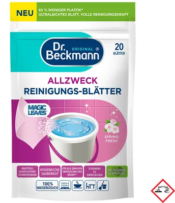 Obrázek produktu pro Dr.Beckmann Univerzální čisticí listy Magic Leaves Spring Fresh 44g
