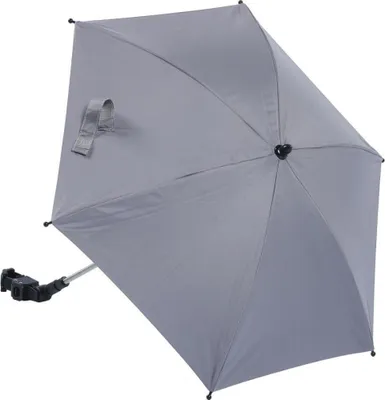 Obrázok produktu pre Univerzálny dáždnik na kočík TB UV50 Mid grey / Titanium Baby