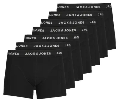 Produktbild von JACK & JONES Boxershorts 7er-Pack Kurze Unterhosen Logo Print JACHUEY Größe: S
