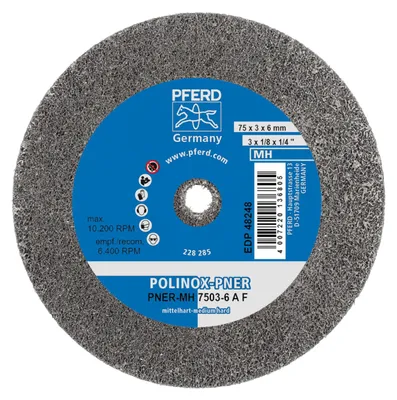 Produktbild von PFERD POLINOX wheels PNER, 10 Stück(e)