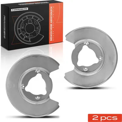 Imagen del producto de Placa de anclaje para disco de freno, eje trasero, compatible con Tesla Model 3 5YJ3, a partir del año 2017, para ambos lados