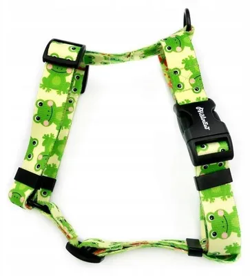 Obrázek produktu pro Psiakrew Guard Zelené žabky Postroj pro psa M/L