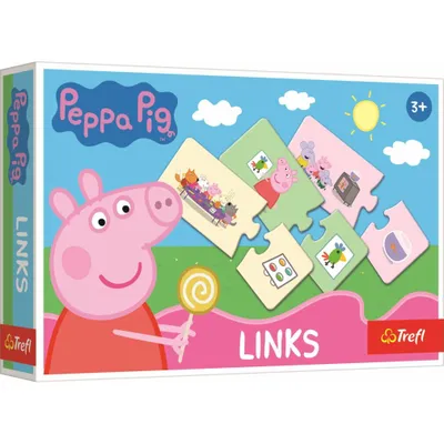Productafbeelding van TREFL Puzzel, Peppa Pig, 2x14 stukjes