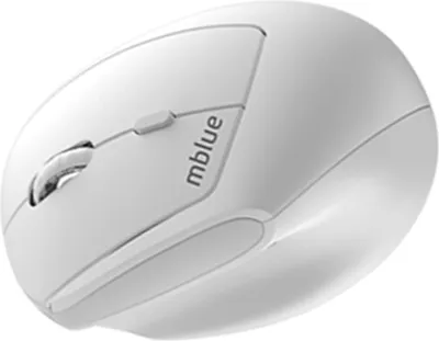 Produktbild von M206pro Kabellose vertikale Maeuse, kleine, leise, ergonomische Maeuse mit USB-Empfaenger, 4000 DPI, 5 einstellbare Stufen fuer Desktop-Computer/Laptop/Tablets