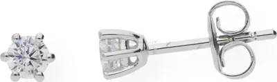 Produktbild von Ohrstecker Weißgold 333 Zirkonia JL10-06-0193 JuwelmaLux