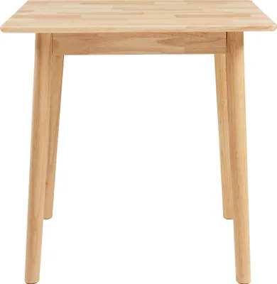 Zdjęcie produktu dla Stół do jadalni 'Klijori' dla 2-4 osób Stół kuchenny 75 x 75 x 74 cm kwadratowy drewno natura