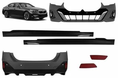 Productafbeelding van Bodykit voor BMW 5-serie G60 vanaf 2023, M-Tech design: bumperset en zijskirts.