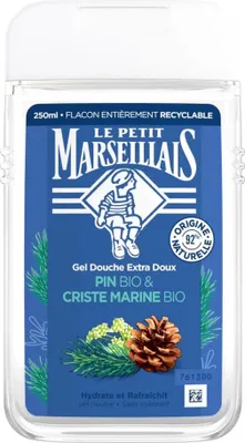 Immagine prodotto di Le Petit Marseillais Gel doccia Pino e Finocchio marino, 250 ml - Freschezza dalla Francia