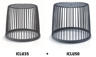 Image de Set 2 univerzálních košů CLUBO 35+50l - barva: antracit