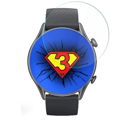 Imagen del producto de Protector para reloj 3MK, compatible con Amazfit GTR 3 Pro, 1 unidad