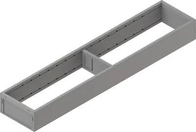 Produktbild von BLUM AMBIA-LINE Schubkastenrahmen schmal 100mm, NL500mm, Stahl indiumgrau matt