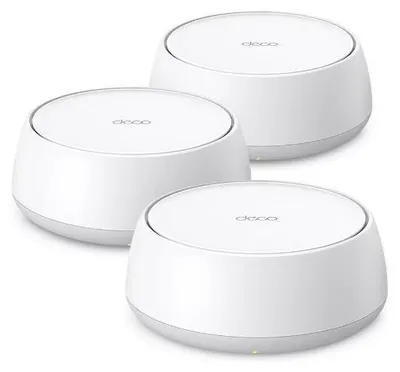 Produktbild von TP-Link DECO BE22(1-PACK), Weiß, Intern, Mesh-System, Dual-Band (2,4 GHz/5 GHz), Wi-Fi 7 (802.11be), 2882 Mbit/s