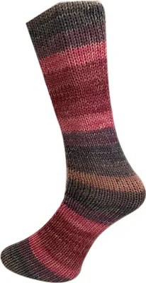 Produktbild von Ferner WOLLE-Lungauer Bordeaux Sockenwolle von Stofftreff Santi®, ca. 225 m Lauflänge, 150 g, Meterware