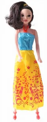 Produktbild von prinzessinnen-Puppenmädchen 28 cm gelb/blau
