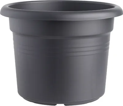 Produktbild von elho green basics cilinder 65cm Übertopf - lebhaft schwarz