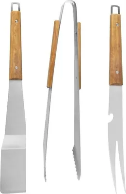 Produktbild von Sagaform Grillbesteck Bamboo 3-teilig