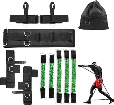 Image de Bandes de résistance Boxe Bandes de résistance 300/200/150Lbs 300lbs Vert