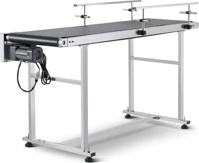Zdjęcie produktu dla Przenośnik podajnik taśmowy 150 x 40 cm 25 m/min
