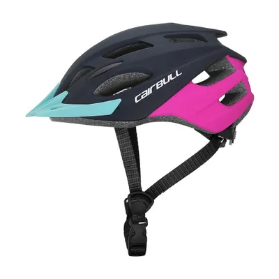 Produktbild von Herren Damen Fahrradhelm MTB Helm Mountainbike Schutzhelm Radhelm Sport Helme 55-61CM Blau