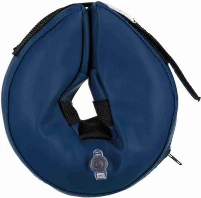 Obrázek produktu pro Límec s vzduchovými polštářky – velikost M–L – 45–57 cm/11 cm – tyrkysová